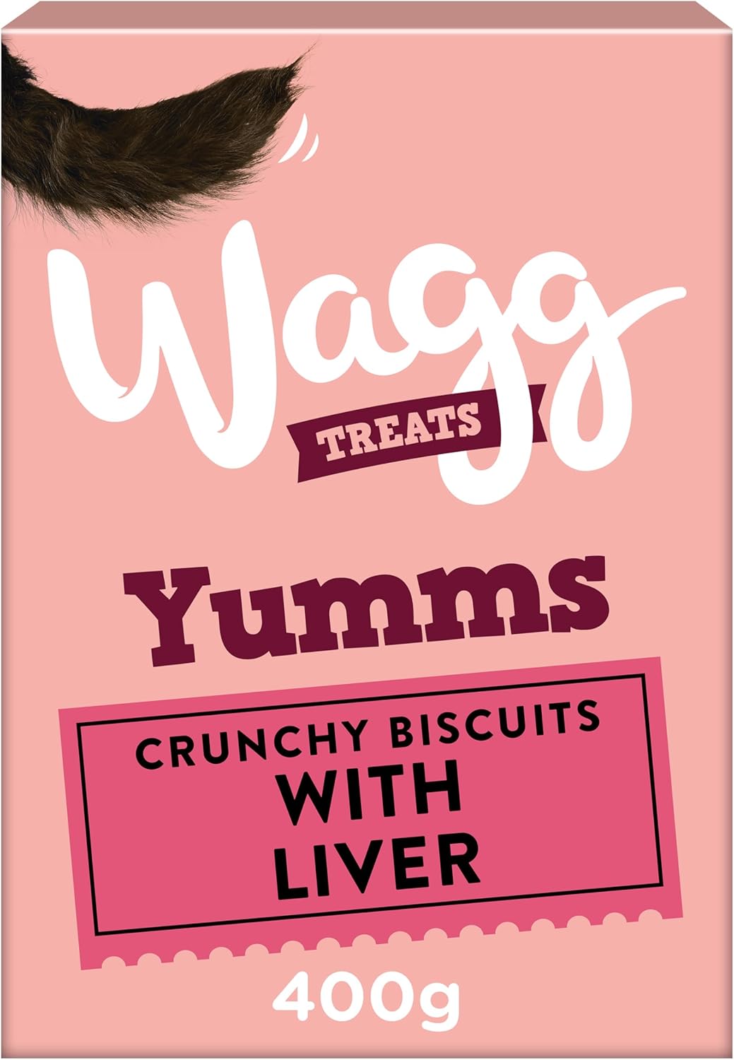 Wagg'mmms Dog Biscuits With Liver 400 g (Pack of 5)